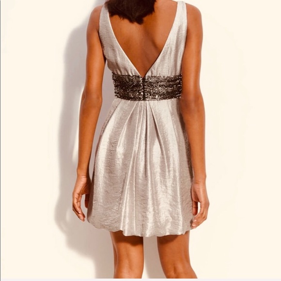 Love, Carmen champagne bubble hem dress size 4 - Picture 2 of 8